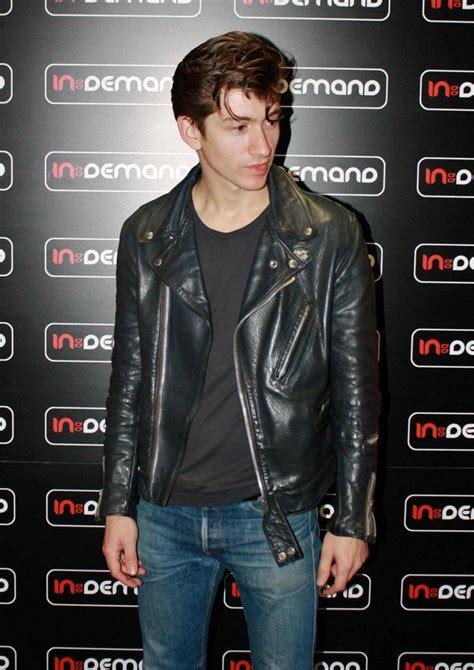 ysl mens leather jacket alex turner|Wear the hell out of a leather jacket like Alex Turner .